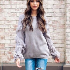Vici Dolls fringe sweater